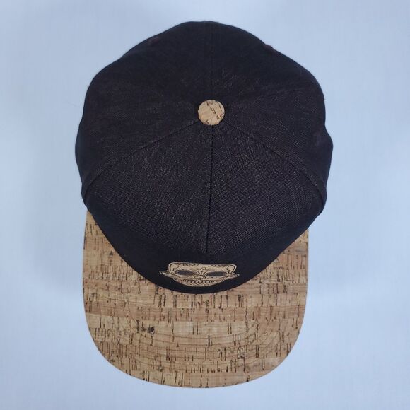 Cork Bill Trucker Hat Snapback Adjustable Cap Excellent Cond Brown - Picture 5 of 10